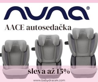 🚗 Autosedačka Nuna AACE – bezpečí a pohodlí, které roste s vaším dítětem! 💛 Teď se slevou až 15 % 🎉 ✔️ Vhodná od 3,5 do 12...