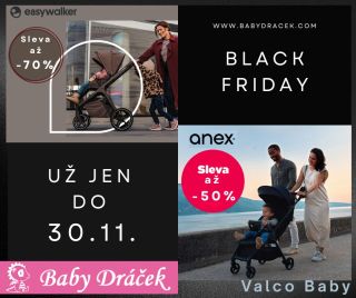 ✨ BLACK FRIDAY – poslední dny! Jen do 30. 11. 2025! ✨ Největší slevy roku v Baby Dráček – a opravdu to stojí za to! 🎉 Na...
