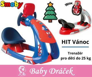 🎄 HIT letošních Vánoc! 🎄 ✨ SMOBY dětský trenažér pro malé řidiče (do 25 kg) ✨ Hledáte dárek, který děti skutečně nadchne?...