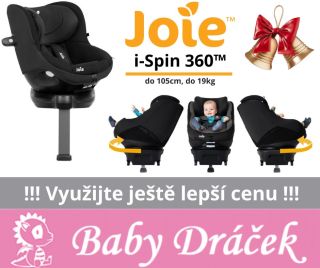 👀 Všimli jste si? Autosedačka JOIE i-Spin 360™ – Shale má u nás stále extra cenu – a k tomu můžete získat dalších 5 %...